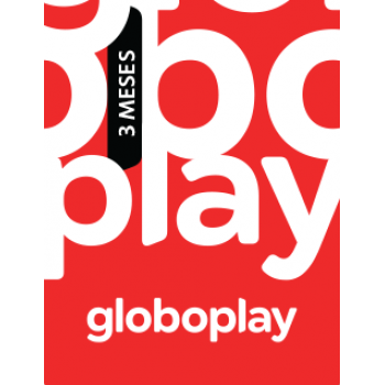 Gift Card - GloboPlay 3 meses