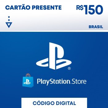 CARTÃO PRESENTE PLAYSTATION™STORE - 150,00 REAIS