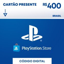 CARTÃO PRESENTE PLAYSTATION™STORE - 400,00 REAIS