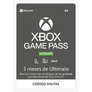 Xbox Game Pass Ultimate - 3 Meses