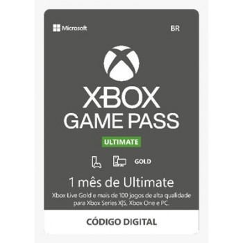 Xbox Game Pass Ultimate - 1 Mês