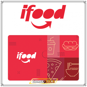 10 R$ Ifood Digital Card - Cartão Presente Digital 